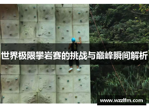 世界极限攀岩赛的挑战与巅峰瞬间解析